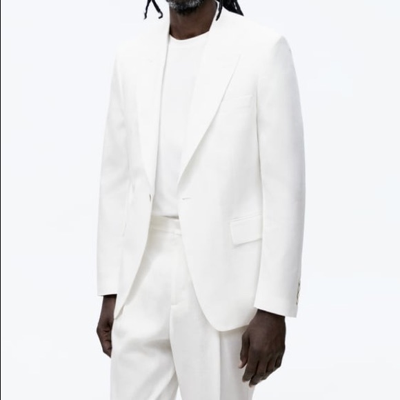 Zara Man Linen Blazer